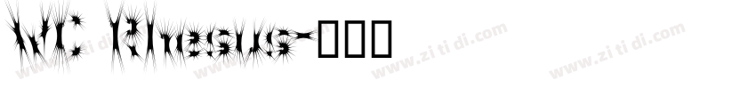 WC Rhesus字体转换